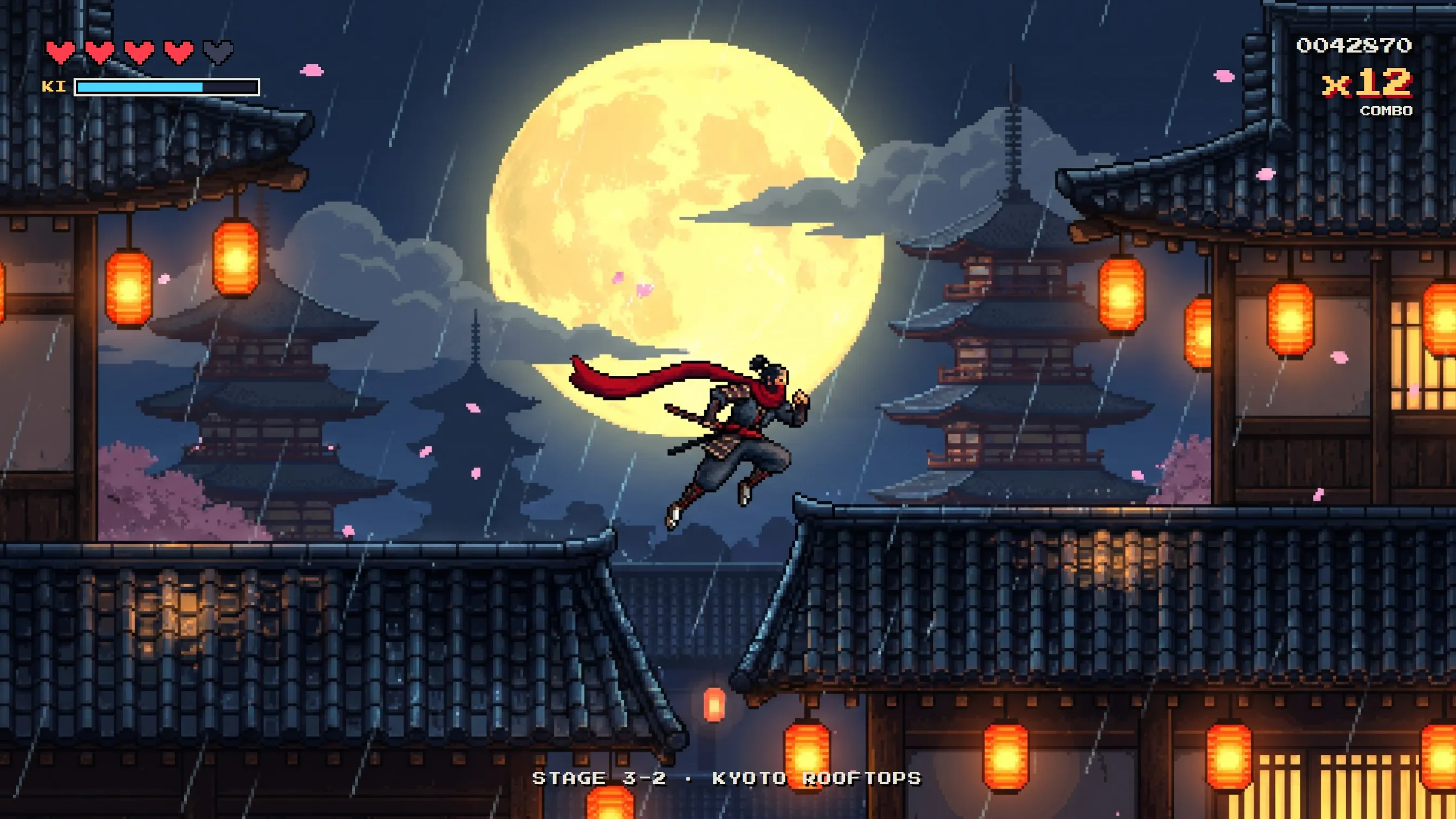 Pixel Ronin, 2D pixel action
