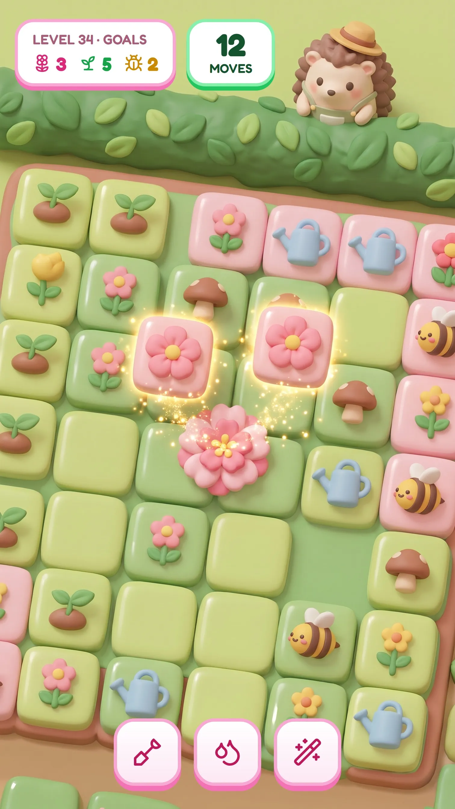 Pop Garden gameplay
